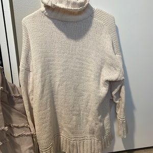 soft cream turtleneck